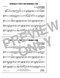 Should I Stay Or Should I Go - Bb Tenor Sax