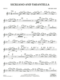 Siciliano and Tarantella - Flute 1