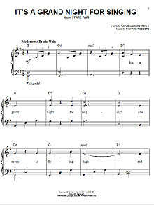 It's A Grand Night For Singing 