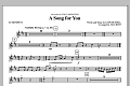 A Song For You (arr. Mac Huff) - Bb Trumpet 1