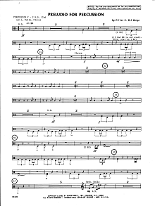 Preludio For Percussion - Percussion 5 