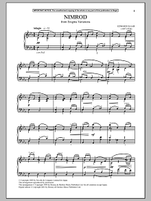 Variations On An Original Theme For Orchestra (Enigma Variations), Op. 36 (Nimrod) 