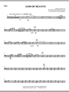 God Of Heaven - Cello 