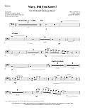 Mary, Did You Know? (with "Let All Mortal Flesh Keep Silence") - Bassoon