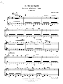 Five Fingers: 5. Moderato 