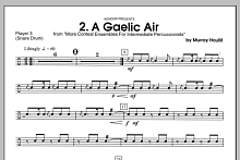 More Contest Ensembles For Intermediate Percussionists - Percussion 3 