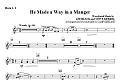 He Made A Way In A Manger - F Horn 1,2