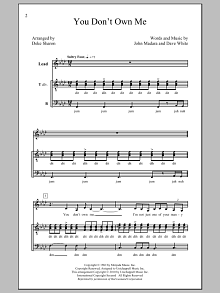 You Don't Own Me (arr. Deke Sharon) 