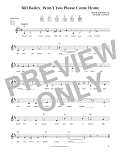 Bill Bailey, Won't You Please Come Home (from The Daily Ukulele) (arr. Liz and Jim Beloff)