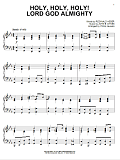 Holy, Holy, Holy! Lord God Almighty [Classical version] (arr. Phillip Keveren)