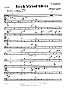 Back Street Blues - Guitar 