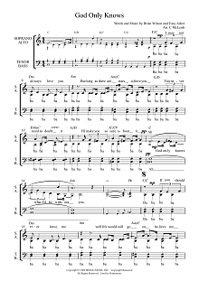 God Only Knows (arr. Craig McLeish) 