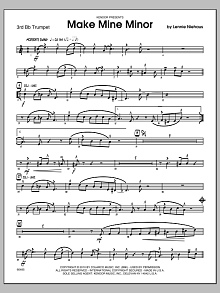 Make Mine Minor - 3rd Bb Trumpet 