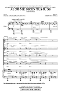 Algo Me Dicen Tus Ojos (from Three Spanish Songs for Men's Choir)