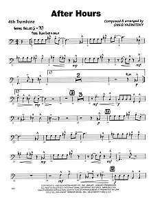 After Hours - 4th Trombone 