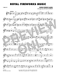 Royal Fireworks Music - Violin 2