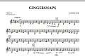 Gingersnaps - Violin 3 (Viola Treble Clef)