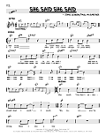 She Said She Said [Jazz version]