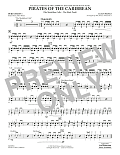 Pirates of the Caribbean (from The Curse of the Black Pearl) - Percussion 1