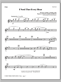I Need Thee Every Hour - Flute