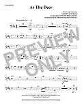 As the Deer (arr. Tom Fettke) - Contrabass