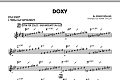 Doxy - C Solo Sheet