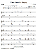 I Hear America Singing - Guitar