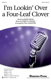 I'm Looking Over A Four-leaf Clover - Bass (C) 