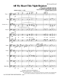 All My Heart This Night Rejoices (arr. John Leavitt) - Full Score