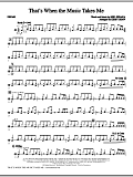 That's When The Music Takes Me - Drums