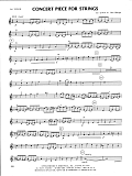 Concert Piece For Strings - 1st Violin