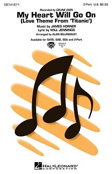 My Heart Will Go On (Love Theme From 'Titanic') (arr. Alan Billingsley) 