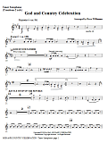 God And Country Celebration (Medley) - Bass Clarinet (sub. Tbn 3)