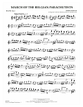 March Of The Belgian Parachutists - Flute 1 & 2