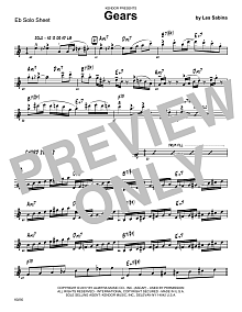 Gears - C Solo Sheet 