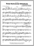 Three Nutcracker Miniatures - Baritone Sax