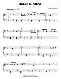 Bags' Groove [Jazz version]