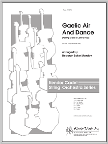 Gaelic Air And Dance (Parting Glass & Collin's Reel) - Full Score 