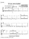 O Come, All Ye Faithful - Percussion