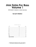 Jazz Solos For Bass, Volume 1