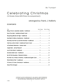Celebrating Christmas (14 Grade 4 Solos With Piano Accompaniment) - Piano (optional) 