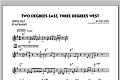 Two Degrees East, Three Degrees West - Sample Solo - Bb Instruments