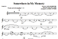 Somewhere in My Memory (arr. Audrey Snyder) - Violin 1