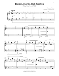 Dormi, Dormi, Bel Bambino (arr. Jennifer Linn)