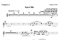 Save Me - Trumpet 2 & 3