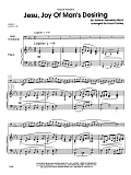 Jesu, Joy of Man's Desiring - Piano Accompaniment