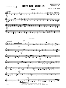 Suite for Strings - 3rd Violin 