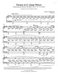 Sonata In C-Sharp Minor, Sonata quasi una Fantasia ("Moonlight"), Op. 27, No. 2, 1st Mvmt