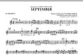 September (arr. Paul Murtha) - Bb Trumpet 1