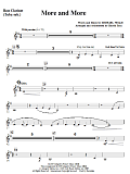 More And More - Bass Clarinet (Tuba sub)